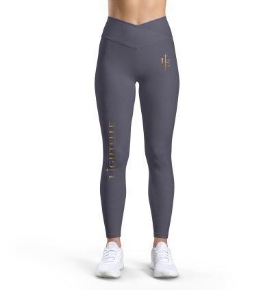 Lightelle™ Princess Luxe Leggings - Charcoal