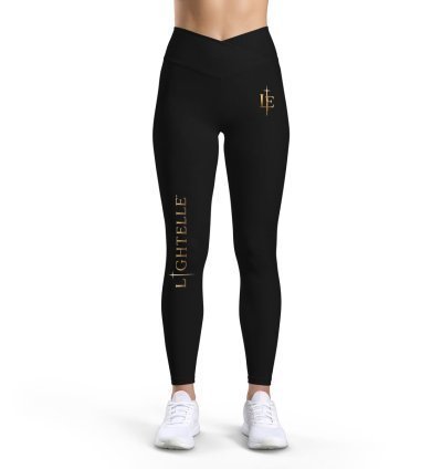 Lightelle™ Princess Luxe Leggings - Midnight Black